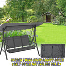 Replacement Canopy Top Hammock Cover for Garden Patio Outdoor Seater Swing Chair