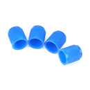 100pcs Car Truck Bike Tire Wheel Air Valve Stem Caps Dust Covers (Blue) Newly