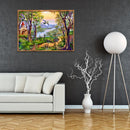5D DIY Full Drill Diamond Painting Scenery Embroidery Craft Kit Home Decor Gi
