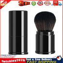 1pcs Makeup Brushes Retractable Powder Foundation Face Loose Brush (Black) Newly
