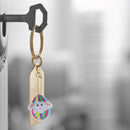 Rabbit Diamond Painting Keychain DIY Crystal Drill Key Ring Pendant (YS022)