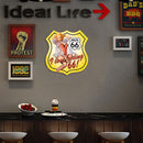 Shield Shape Route 66 Sexy Plate Metal Tin Sign Retro Decorative Iron Paintings