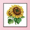 14CT Partial Cross Stitch Sunflower Counted DIY Wall Art Crafts Home Decoration