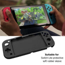 Silicone Protective Cover Case for Nintendo Switch Lite Console (Black) Newly