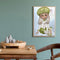5D DIY Green Suit Girl Diamond Painting Kits Full Round Drill Wall Decor Crafts