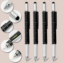 Spirit Level Ruler Gadgets Capacitive Pen Multi-functional Pen Ballpoint Pen