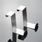 2pcs Door Hook Multipurpose Stainless Steel Kitchen Cabinet Clothes Hangers