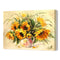 Oil Painting By Numbers Set Sunflower DIY Hand Painted Acrylic Coloring Drawing