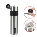 Stainless Steel Coffee Bean Mill Manual Coffee Grinder Adjustable Knob Setting