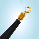 30pcs Fishing Floats Copper Rubber Bobber Fishing Float Rotation Buoy (L)