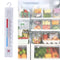 Hanging Fridge Freezer Mini Thermometer Home Refrigerator Meter with Hook