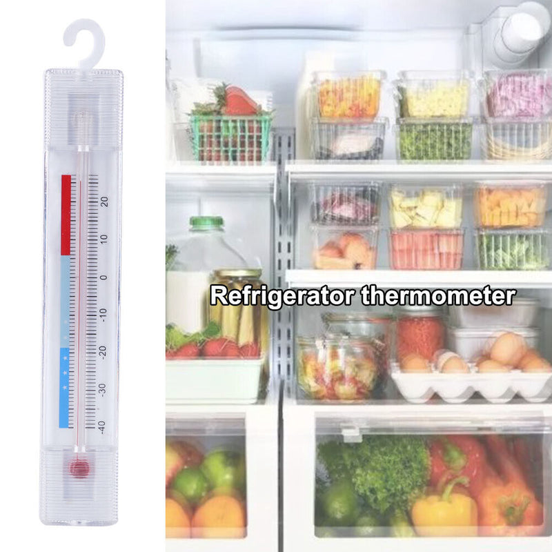 Hanging Fridge Freezer Mini Thermometer Home Refrigerator Meter with Hook