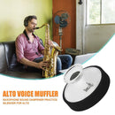 Professional Mute ABS Sax Mute Silencer for Alto Saxophone Woodwind Instrument