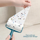Lint Roller Clothes Sticky Dust Brush Pet Hair Sofa Fluff Remover (Blue)
