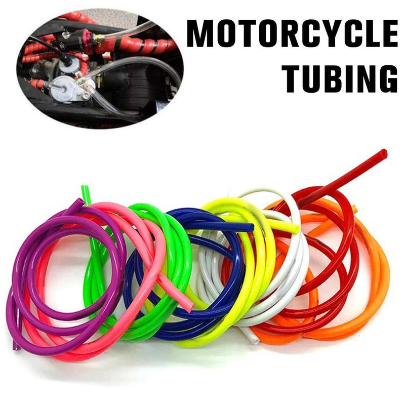 1M Braided Rubber Fuel Hose Gasoline Fuel Pipe Oil Line N Petrol Tubing X6X3