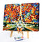 Paint By Numbers Dazzling Eiffel DIY Digital Oil Painting Modern Wall Room Art