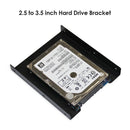 1x 2.5 inch to 3.5 inch SSD HDD Mounting Adapter Hard Drive Holder Bracket Newly