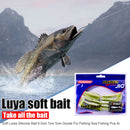 10pcs 1.8g 6cm T-tail Soft Plastic Wobblers Artificial Fishing Lures Swim Bai
