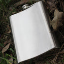 8Oz Stainless Steel Portable Camping Wine Bottle Whisky Pot Flask Flagon
