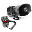 Car Multi-function Speaker Police Siren Motorcycle 12V 100W Multi-Tone Horn