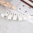 6pcs Multifunctional Coat Hooks Plastic Closet Storage Holder Rack Portable Ward