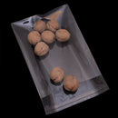 Clear Cellophane Bags - 200 Pack Self Sealing Bags for Jewelry Cookies Candle