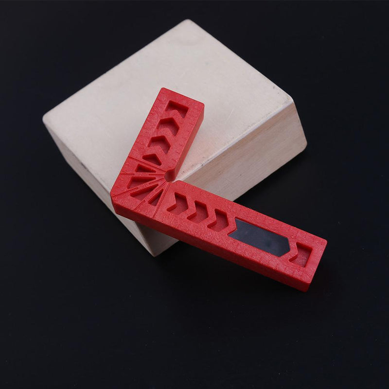L Shape Right Angle Ruler Carpentry Measuring Gauges Positioning Tool(3inch