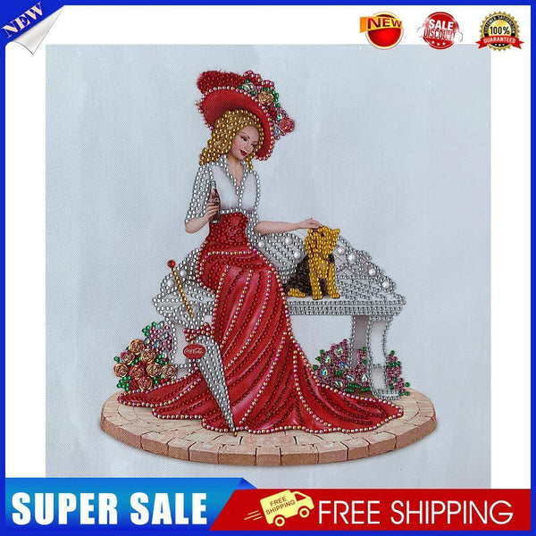 Diamond Painting Partial Special Drill Dress Lady Rhinestone Picture (Y063)