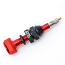 MUQZI Alloy Tubeless Road Bicycle Presta Valve Stem with Cap (40mm Red) Newly