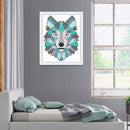 Cute Animal Series DIY 14CT Stamped Print On Canvas Cross Stitch for Home Gift