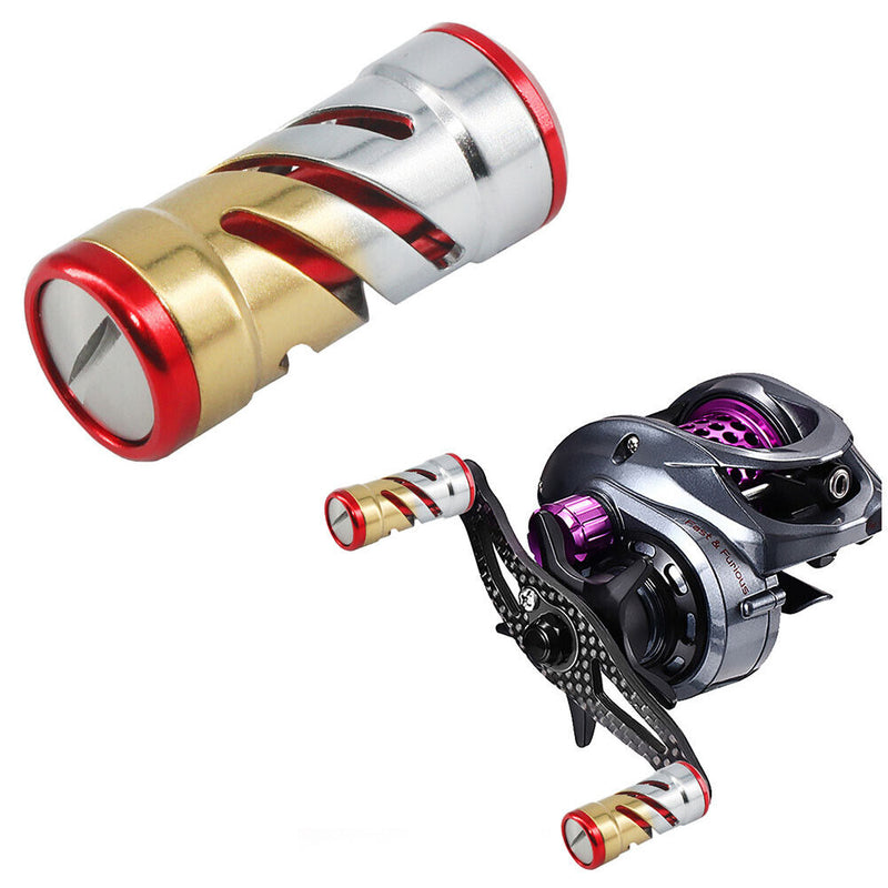 #A Titanium Alloy Protective Fishing Reel Grips Handle Knobs Covers Fishing Tack