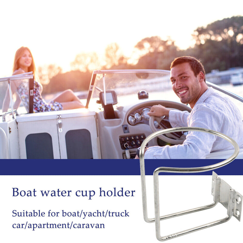 Yacht Boat Ship Drink Cup Holder Beverage Car Water Bottle Storage Bracket Newly