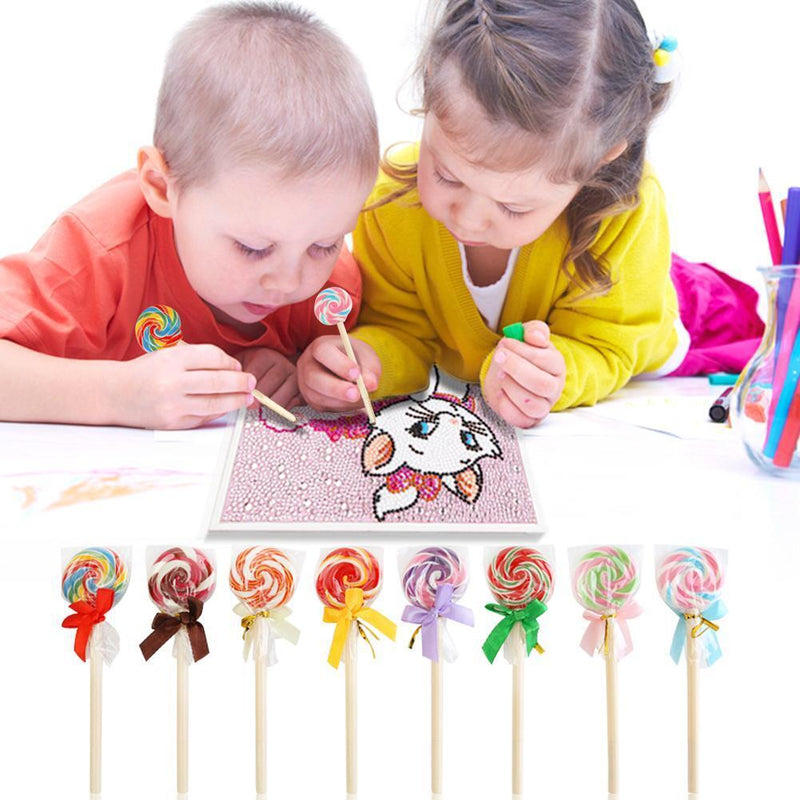 Lolly Shape 5D DIY Diamond Painting Tools DIY Embroidery Mosaic Point Drill Pen