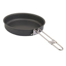 Handle Ultralight Grill Titanium Fry Pan Camping Frypan Non-Stick Frying Pan