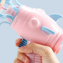 Electric Fan Bubble Gun Toys Durable Innovative Blower Design Toys (Pink)