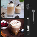 Automatic Milk Coffee Whisk Mixer Electric Egg Beater Kitchen Tool (Black) Newly