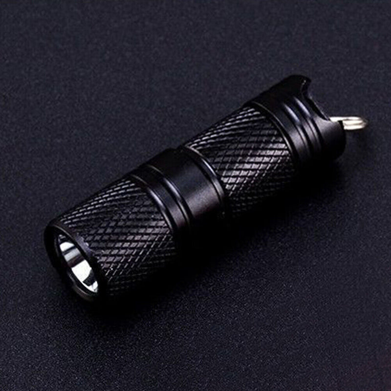 Portable XPG LED Pocket Torch Light Keychain 120lm Camping Tiny Mini Flashlight