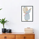 Release Partial Cross Stitch 11CT Cotton Thread Printed Embroidery Kits Decor