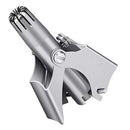 Nose Trimmer for Men Stainless Steel Manual Nasal Razor Washable (Metal)