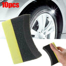 10xCar Professional Tyre Tire Dressing Applicator Curved Sponge Us Pads S9V0