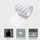 3pcs Repair Tape Self Adhesive Mosquito Window Net Repair Patch(White)
