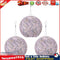 3pcs LED Round Solar Lantern Printed Waterproof Hanging Decor (Green Leaf) Newly