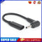 PD USB C Female to Right Angle DC Connector Adapter for Laptop (3.5x1.35mm)