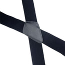 Fashion Solid Color Mens Braces Suspenders Elastic Braces Adjustable Strap Clip