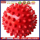 PVC Spiky Ball Trigger Point Fitness Hand Foot Pain Relief Ball (Red)