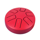 #A 6 Tone Mini Hand Pan Drums Portable 3.8 Inch Handheld Drum Funny with Drumsti