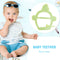 Silicone Baby Teether Anti-eating Chewing Molar Stick Green Wristband (C) Newly