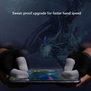 2pcs Sweat Proof Touch Screen Gaming Finger Thumb Sleeve Gloves for PUBG Newly