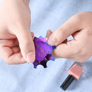 Prosperveil Plastic Nail Polish Stencil Crystal Nail Stencil Man