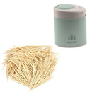 Wheat Straw Handpress Car Toothpick Box Household Toothpick Container Bottle